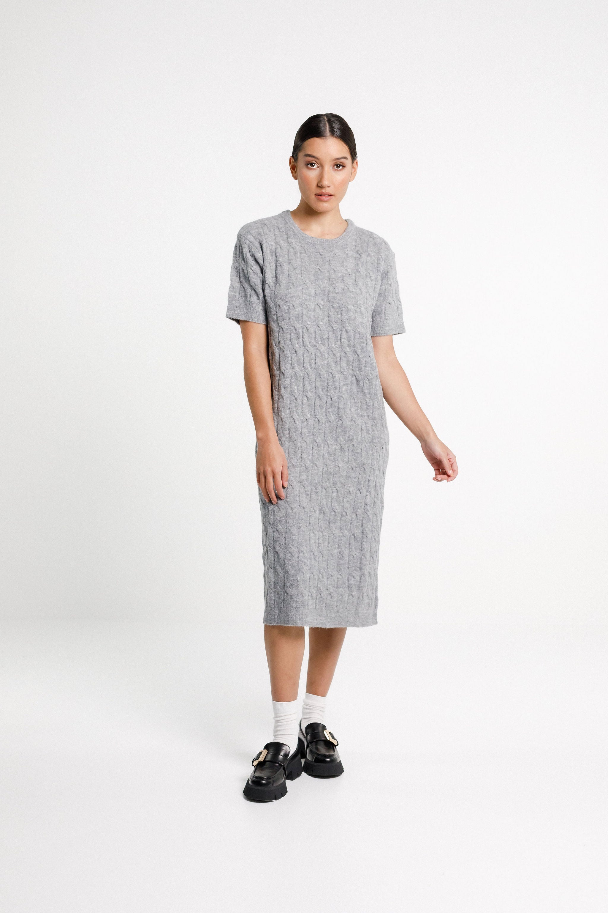 Serena Dress - Smoke