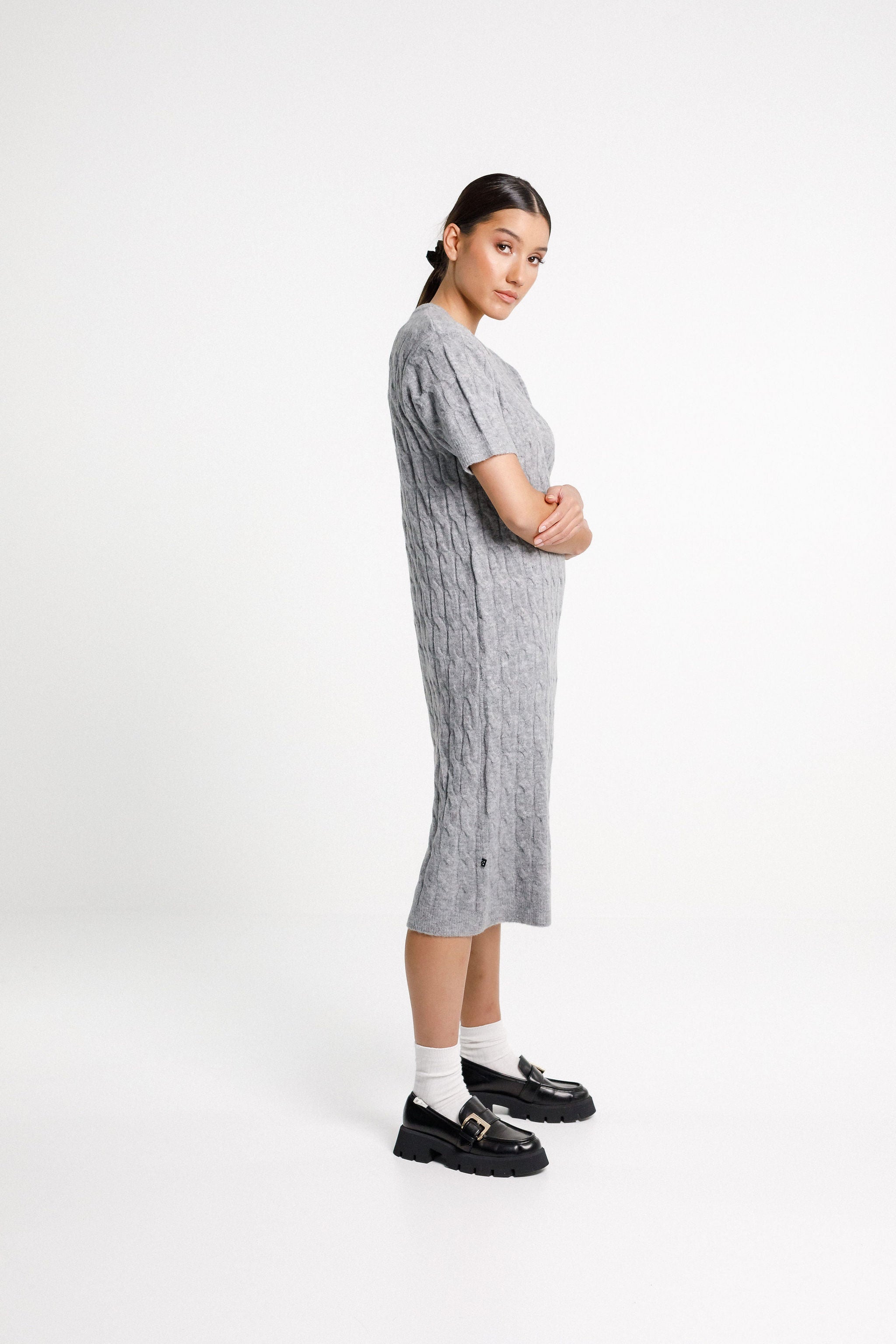 Serena Dress - Smoke