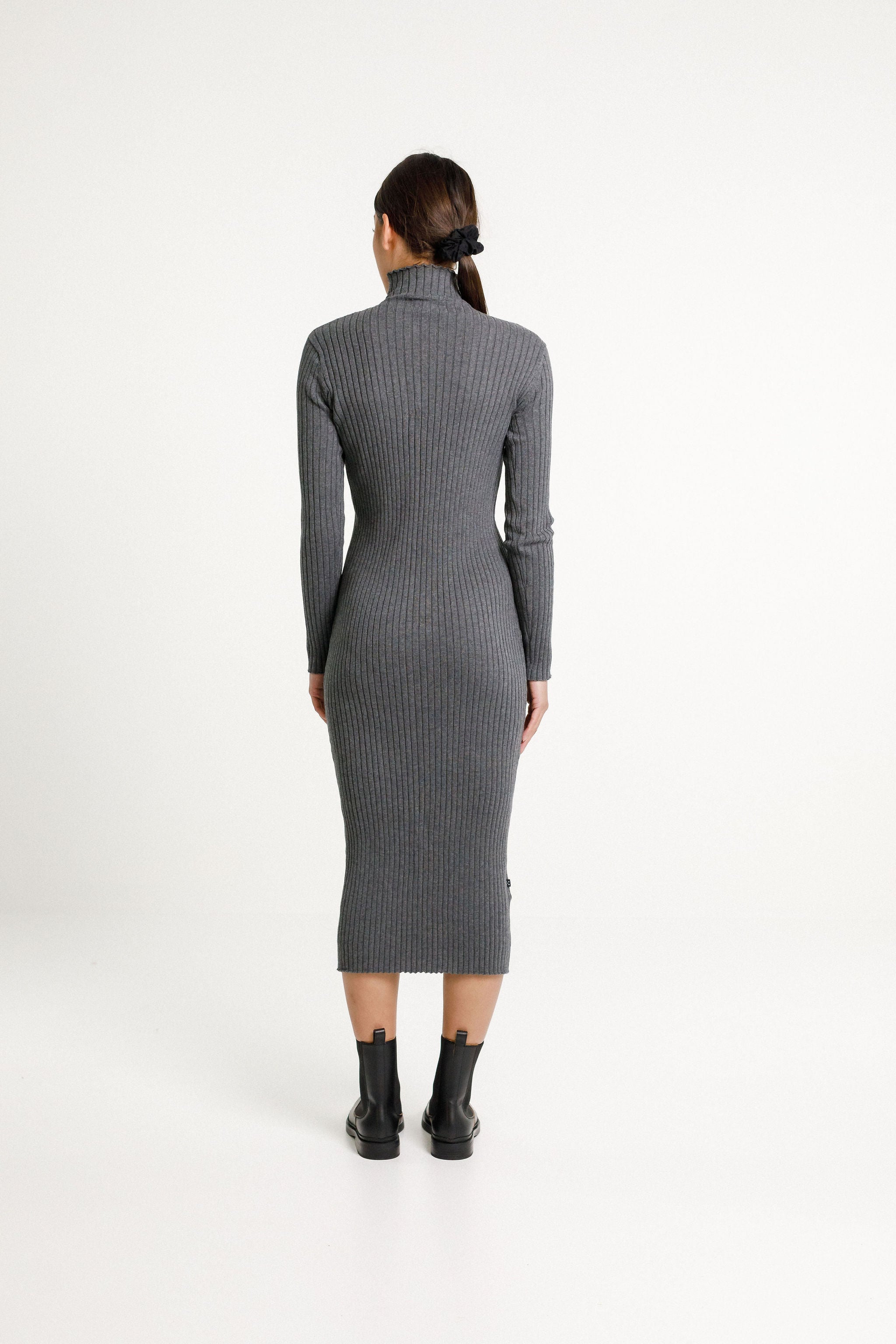 Turtle Neck Dress - Sale - Ash